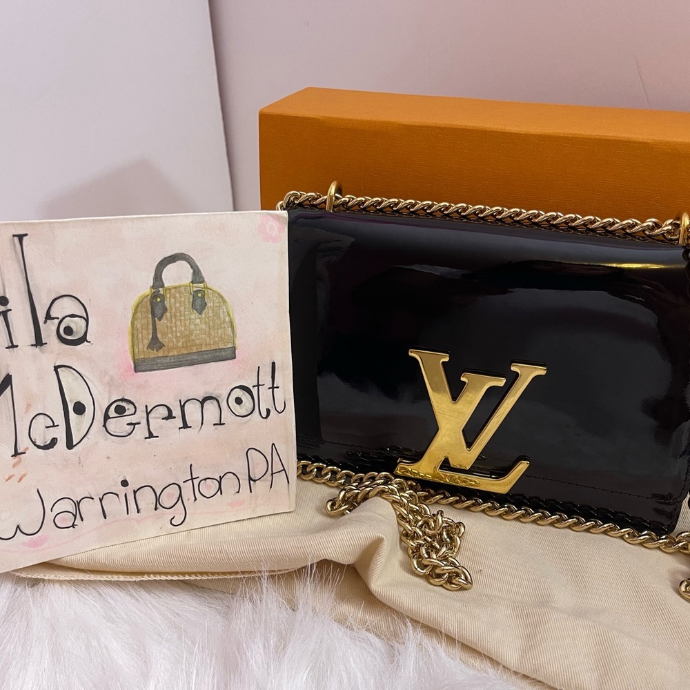 ❌ SOLD ❌ ❤️ Louise MM Patent ❤️ Gold hardware